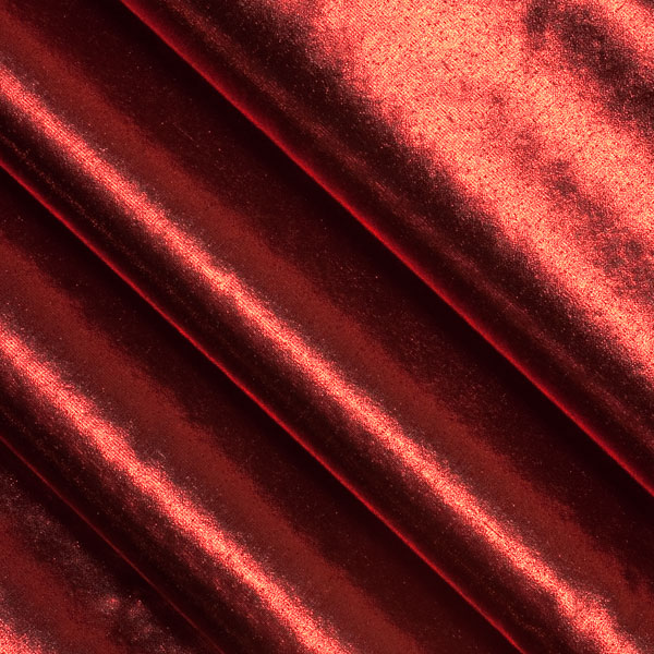 Cali Fabrics | Red Tissue Lame