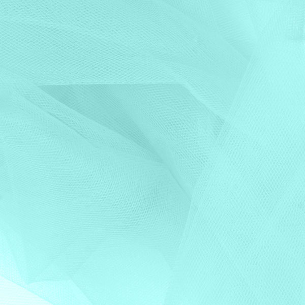 Aqua 54" Tulle