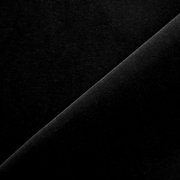 Black Velvet Fabric