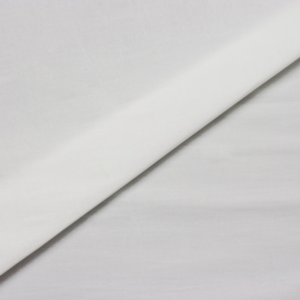 White Stretch Taffeta Fabric