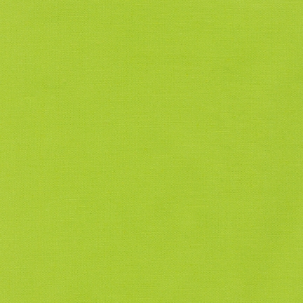 Chartreuse Kona Cotton by Robert Kaufman