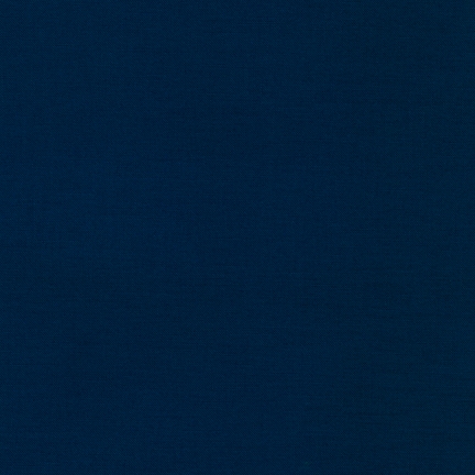 Navy Kona Cotton by Robert Kaufman