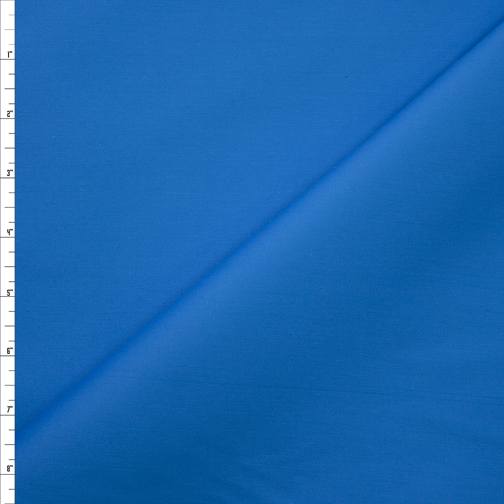 Turquoise Designer Stretch Cotton Sateen Fabric By The Yard