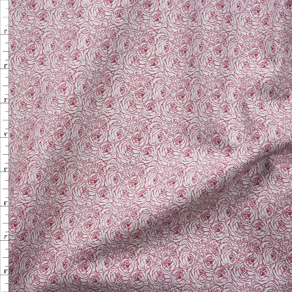 Tootal Twill Overlay Burgundy on Grey Lightweight Cotton Twill from Robert Kaufman Fabric By The Yard