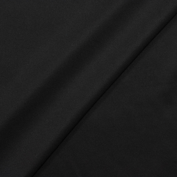 Black Techno Knit Fabric
