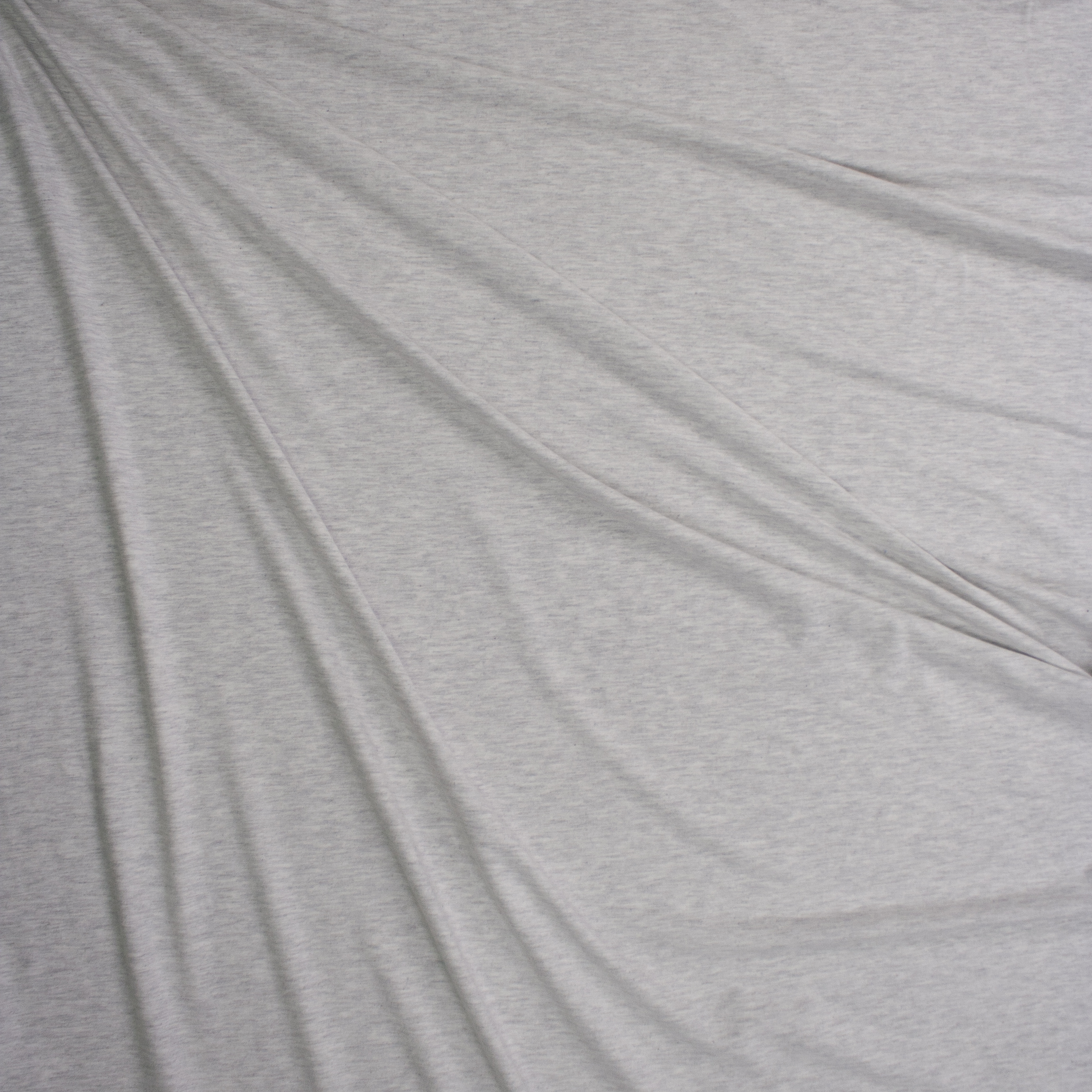 Ash Grey Heavier Midweight Designer Modal/Spandex Jersey Fabric By The Yard - Wide shot