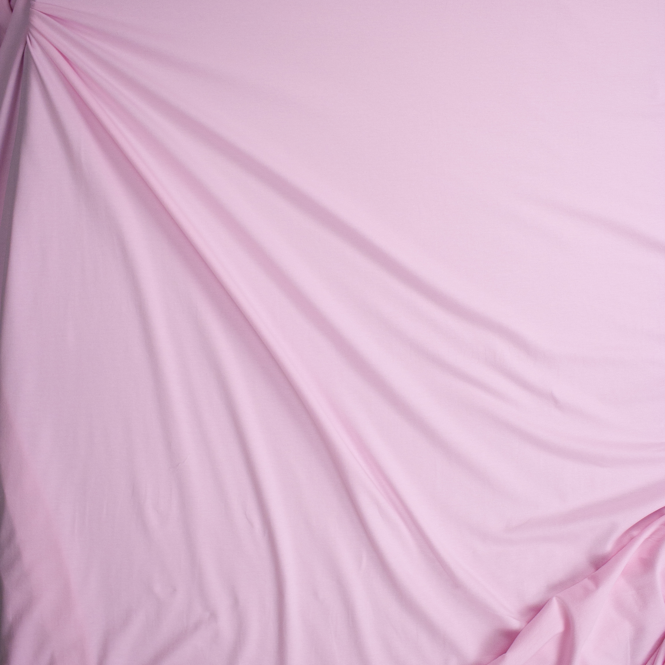 Light Pink Lighter Weight Cotton/Spandex Jersey Fabric By The Yard - Wide shot