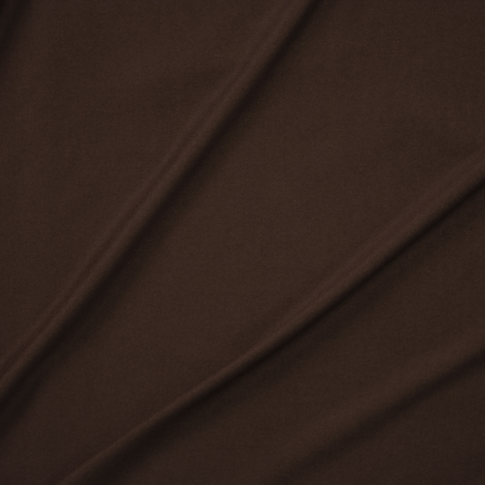 Brown Double Brushed Poly/Spandex Fabric By The Yard