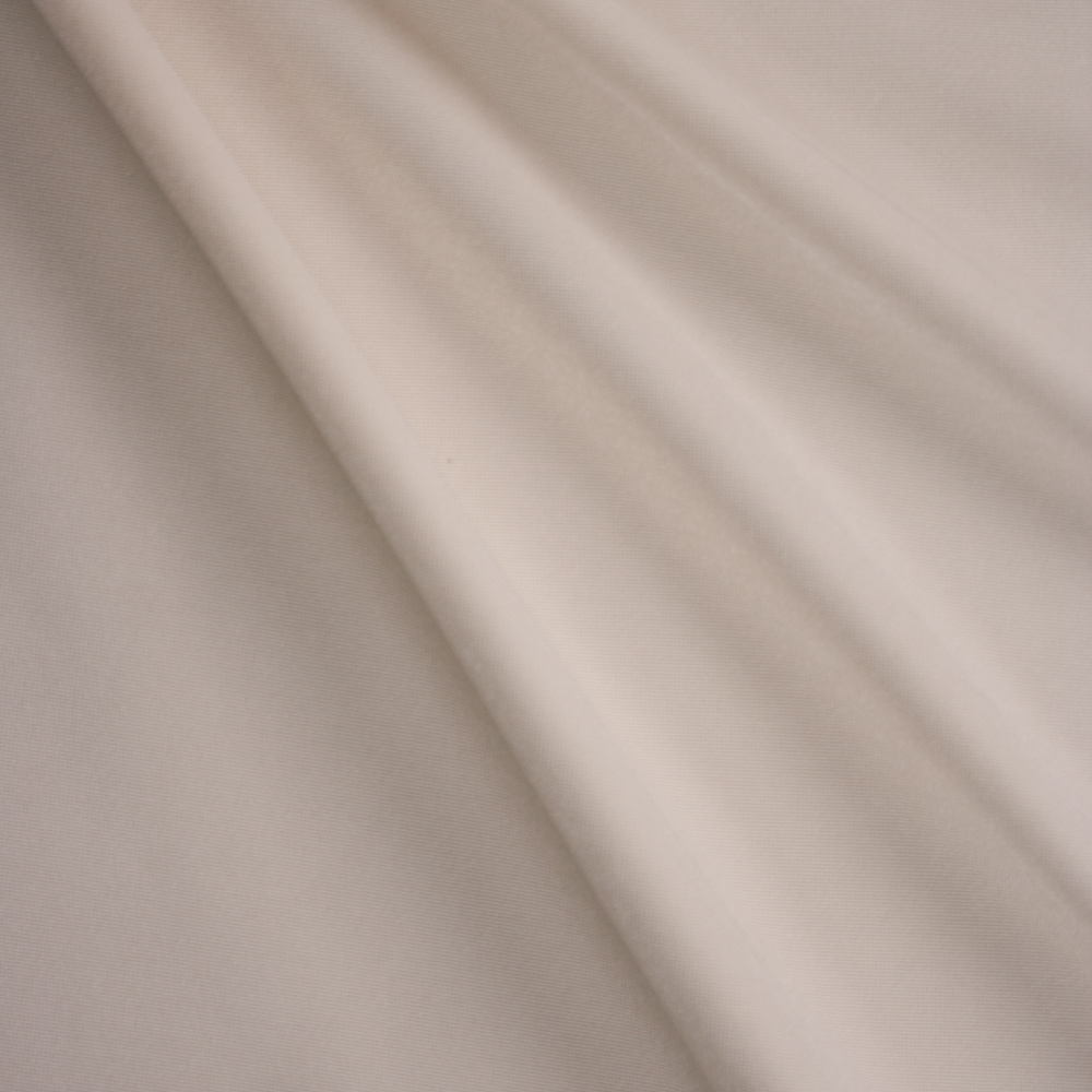 Ivory Heavy Poly Double Knit Fabric By The Yard
