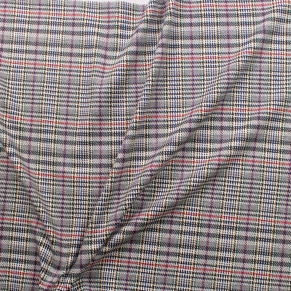 Black Soft Designer Wool Blend Melton Fabric By The Yard - Wide shot
