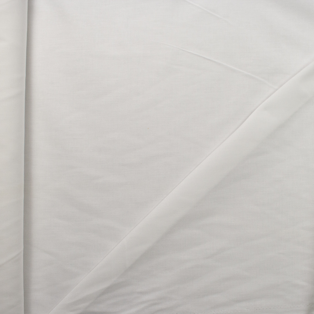 Snow Crisp Light Midweight Linen Fabric By The Yard - Wide shot