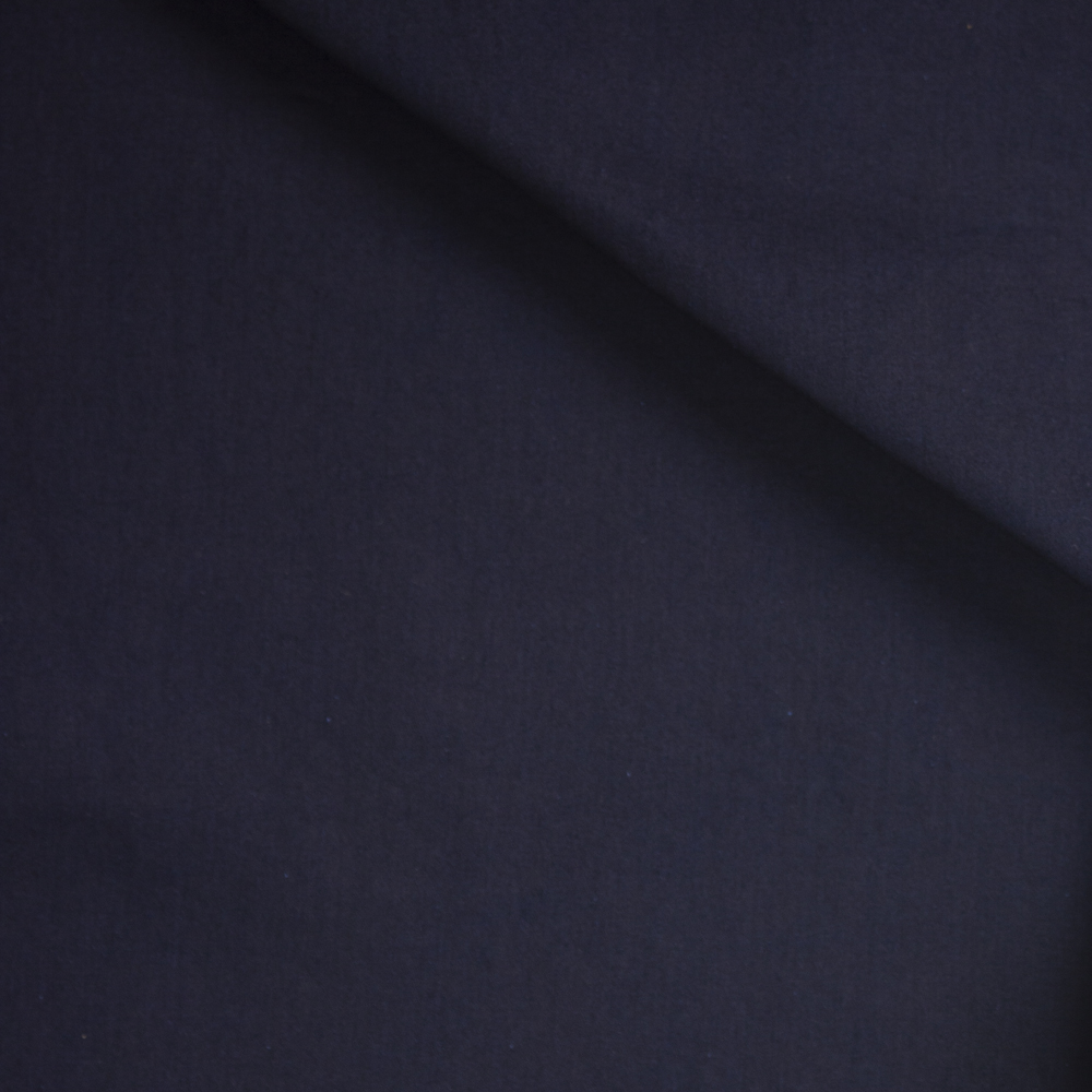 Navy Midweight Designer Stretch Twill from ‘True Religion’ #23863 Fabric By The Yard - Wide shot