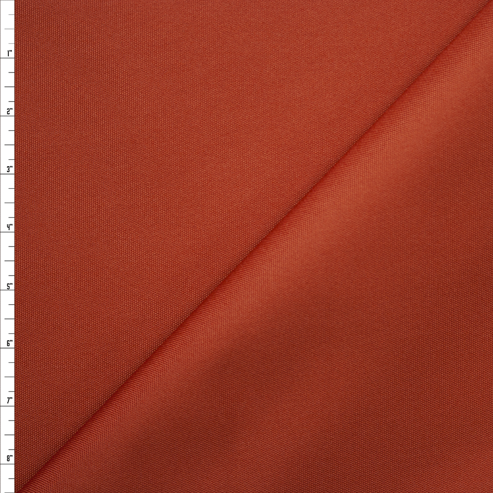 Rust Waterproof 600D Poly Canvas Fabric By The Yard