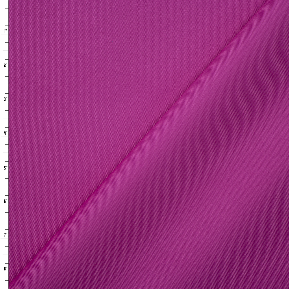 Hot Pink Waterproof 600D Poly Canvas Fabric By The Yard