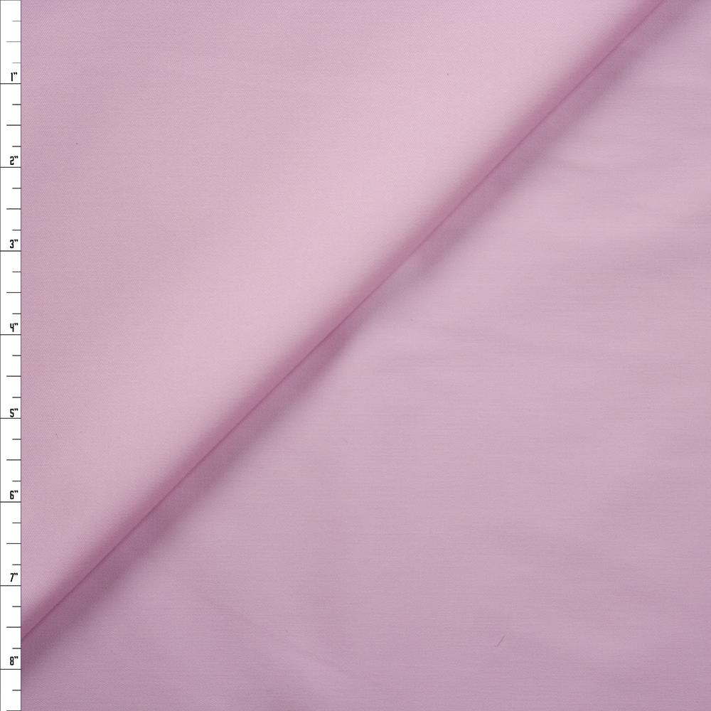 Light Pink Midweight Designer Stretch Cotton/Poly Poplin Fabric By The Yard