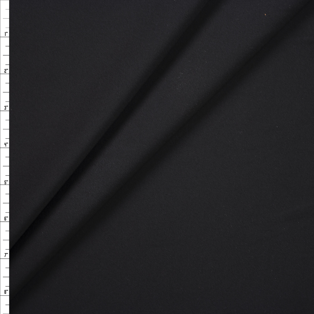 Black Heavyweight Designer Nylon/Spandex Fabric By The Yard