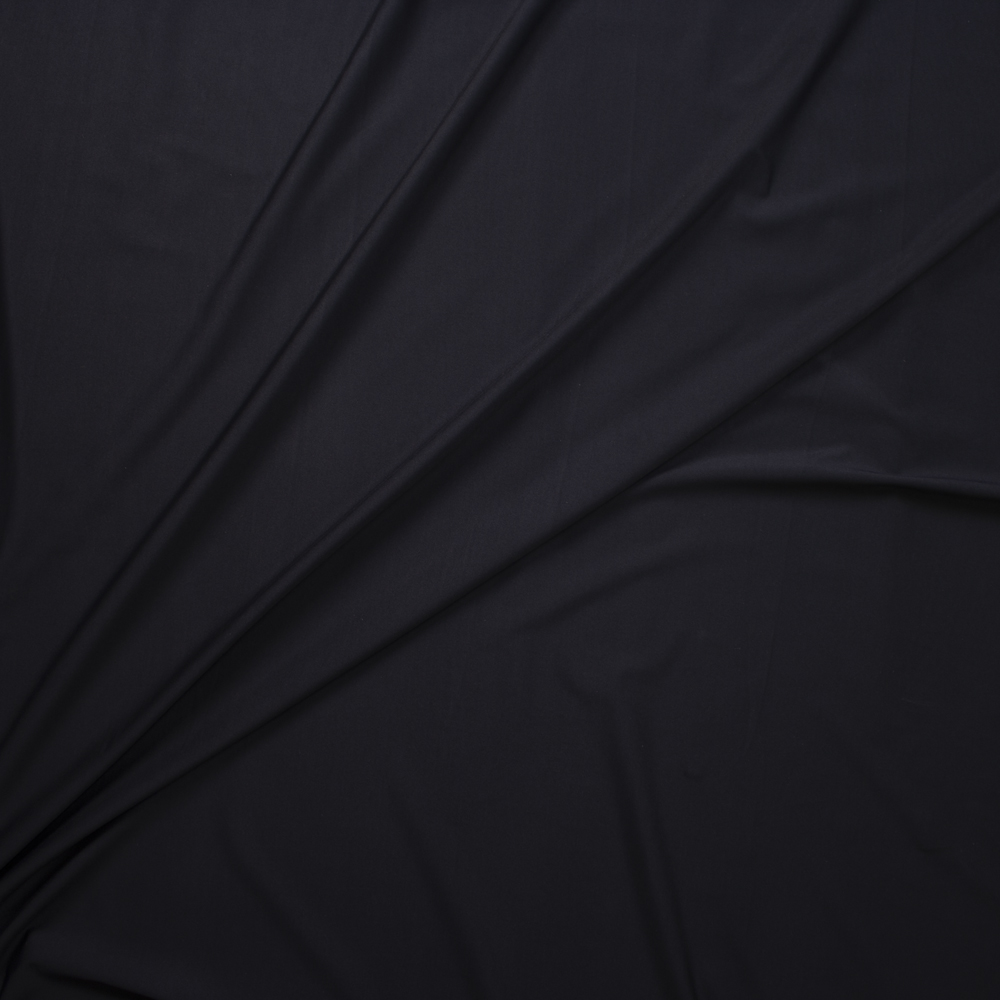 Black Matte Nylon/Spandex Fabric By The Yard - Wide shot