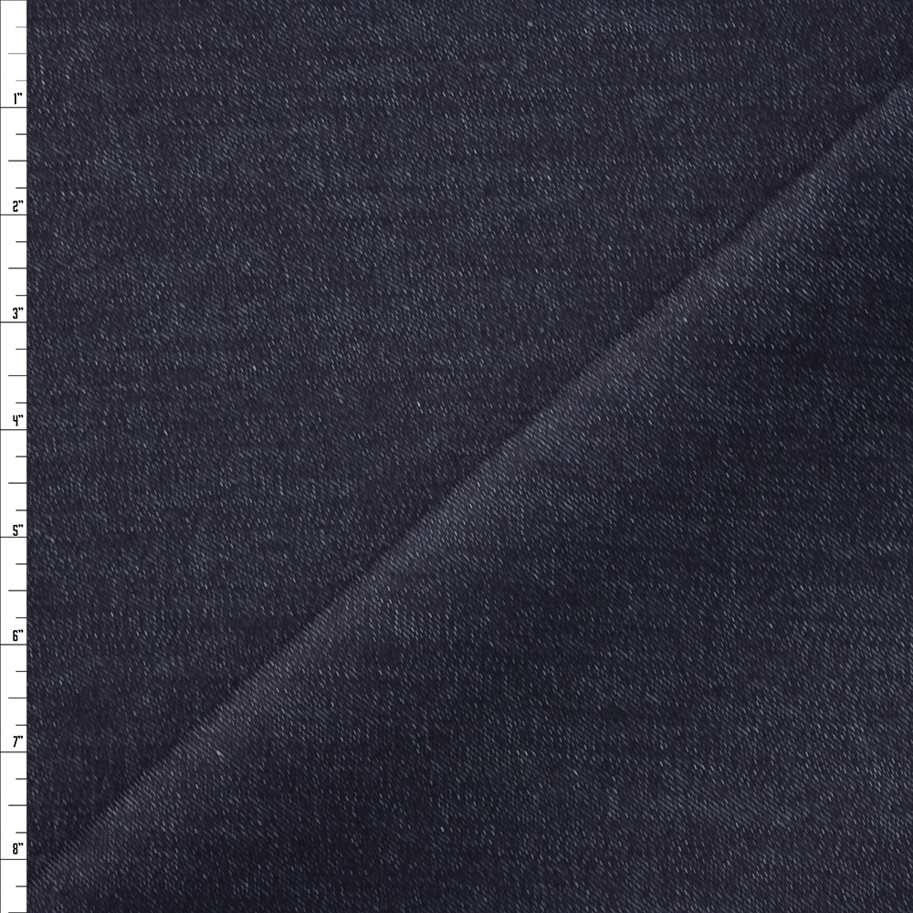 Dark Indigo Designer 12oz Denim from ‘7 for All Mankind’ #24469 Fabric By The Yard