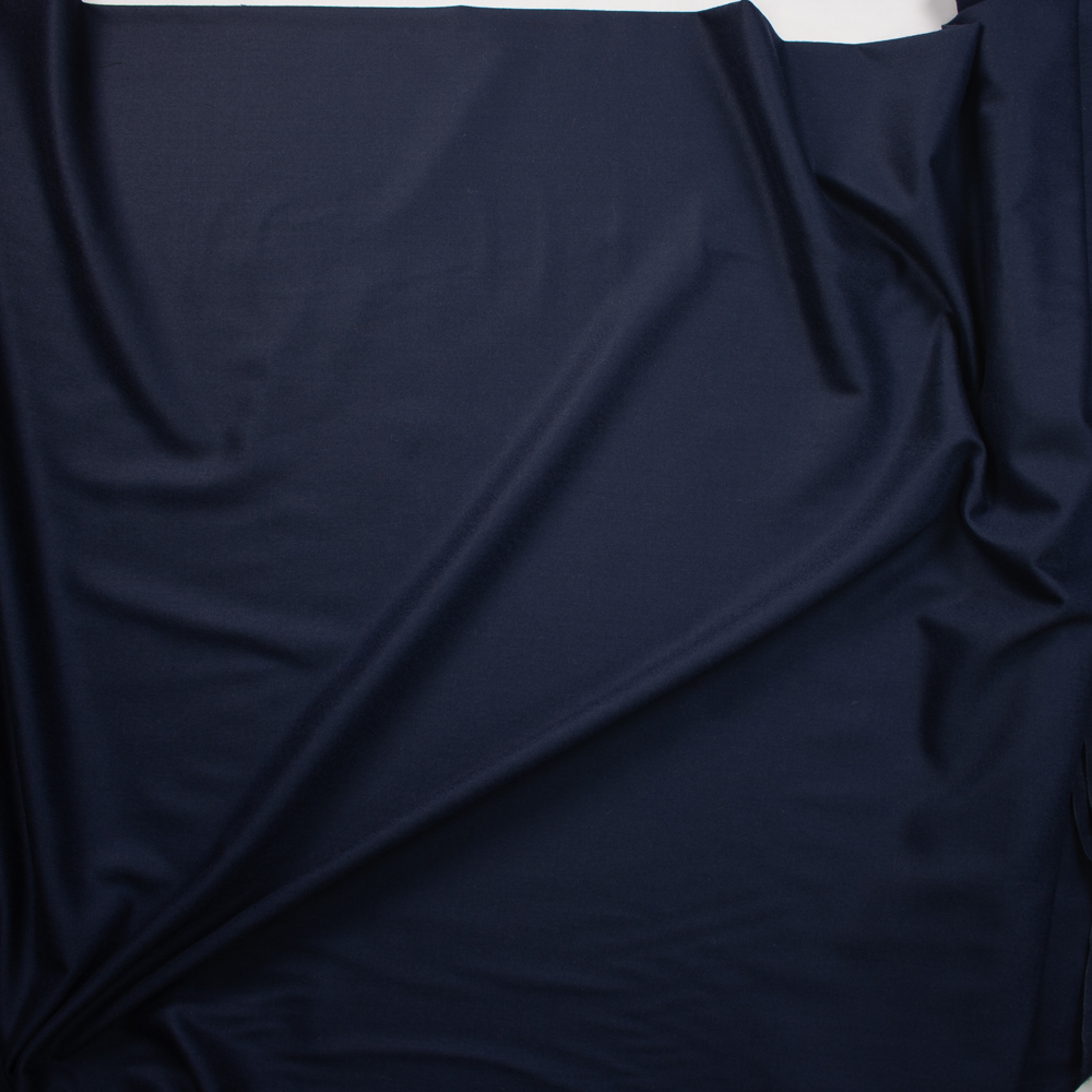 Navy Blue Midweight Wool Coating #24554 Fabric By The Yard - Wide shot