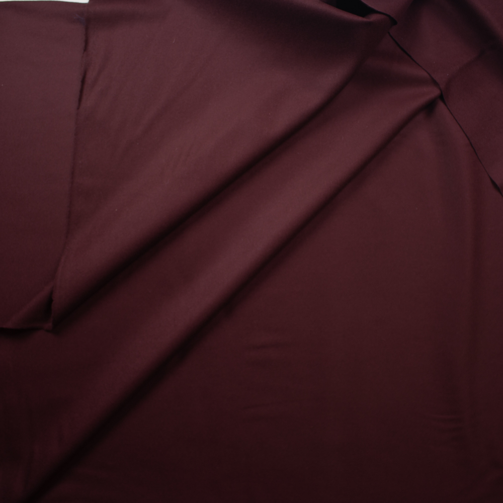 Wine Midweight Wool Coating #24561 Fabric By The Yard - Wide shot