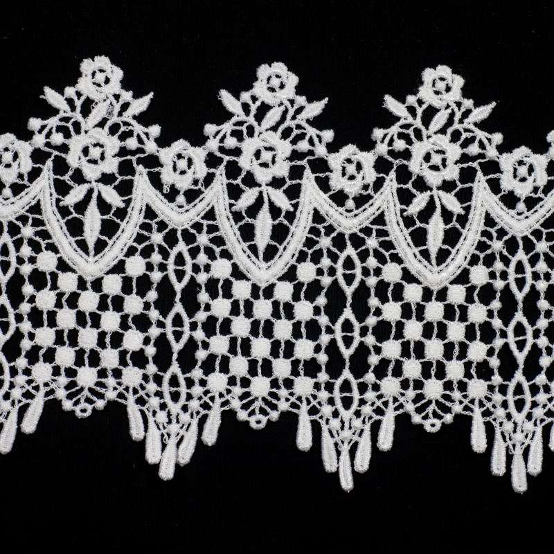 5" White Venise Lace Trim