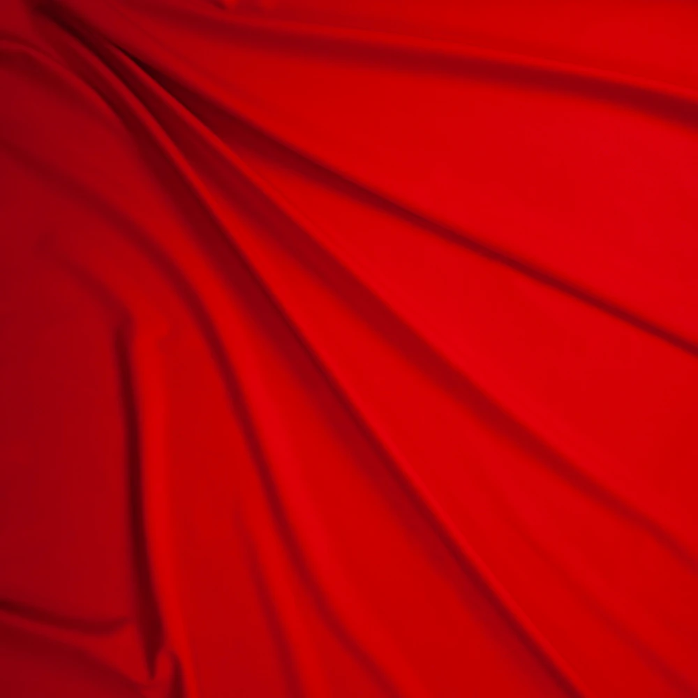 Red Heavy Midweight Designer Ponte De Roma #25787 Fabric By The Yard - Wide shot