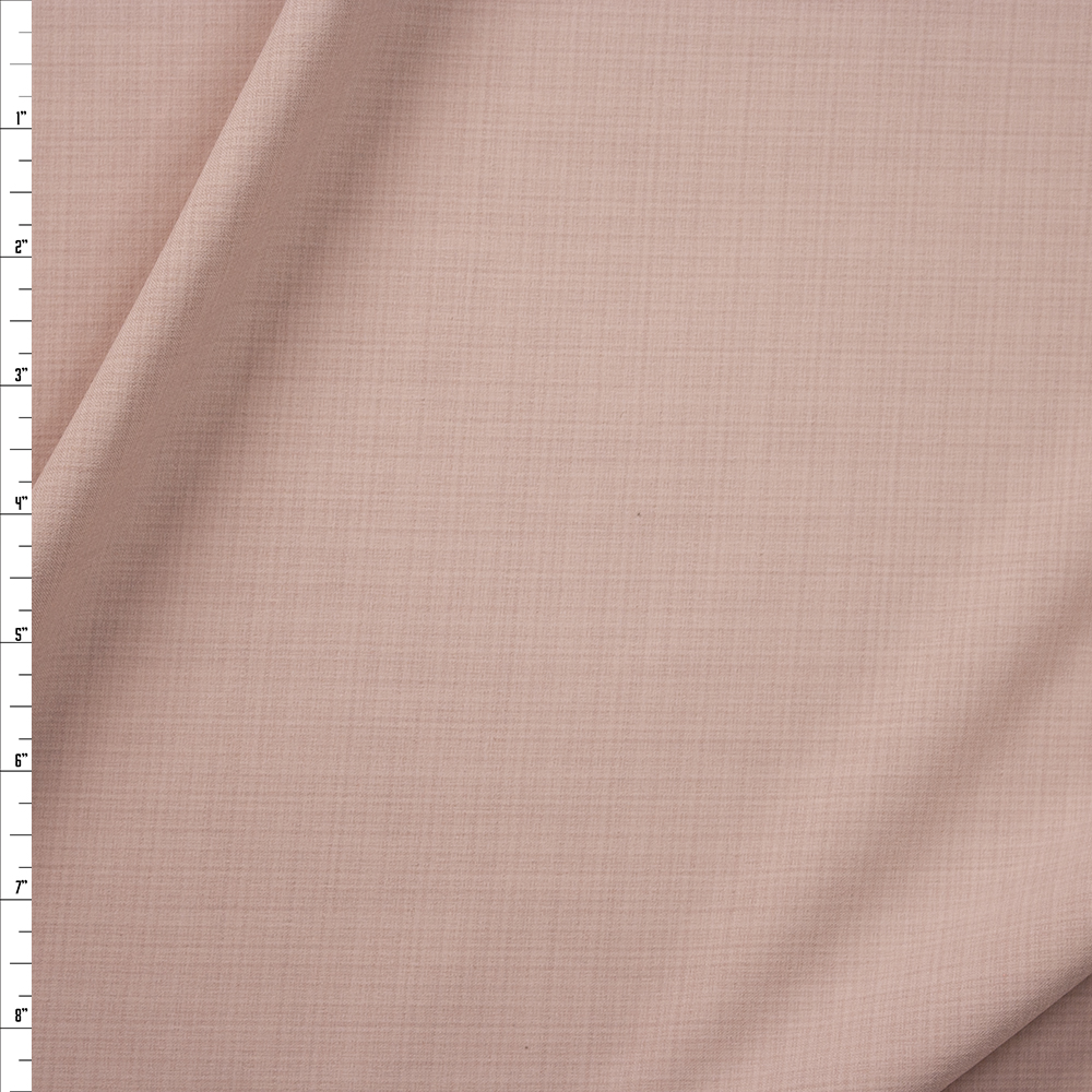 Misty Rose Irma Suiting by Mook Fabrics Fabric By The Yard