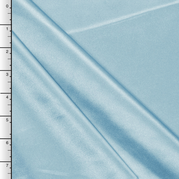 Baby Blue Midweight Bridal Satin