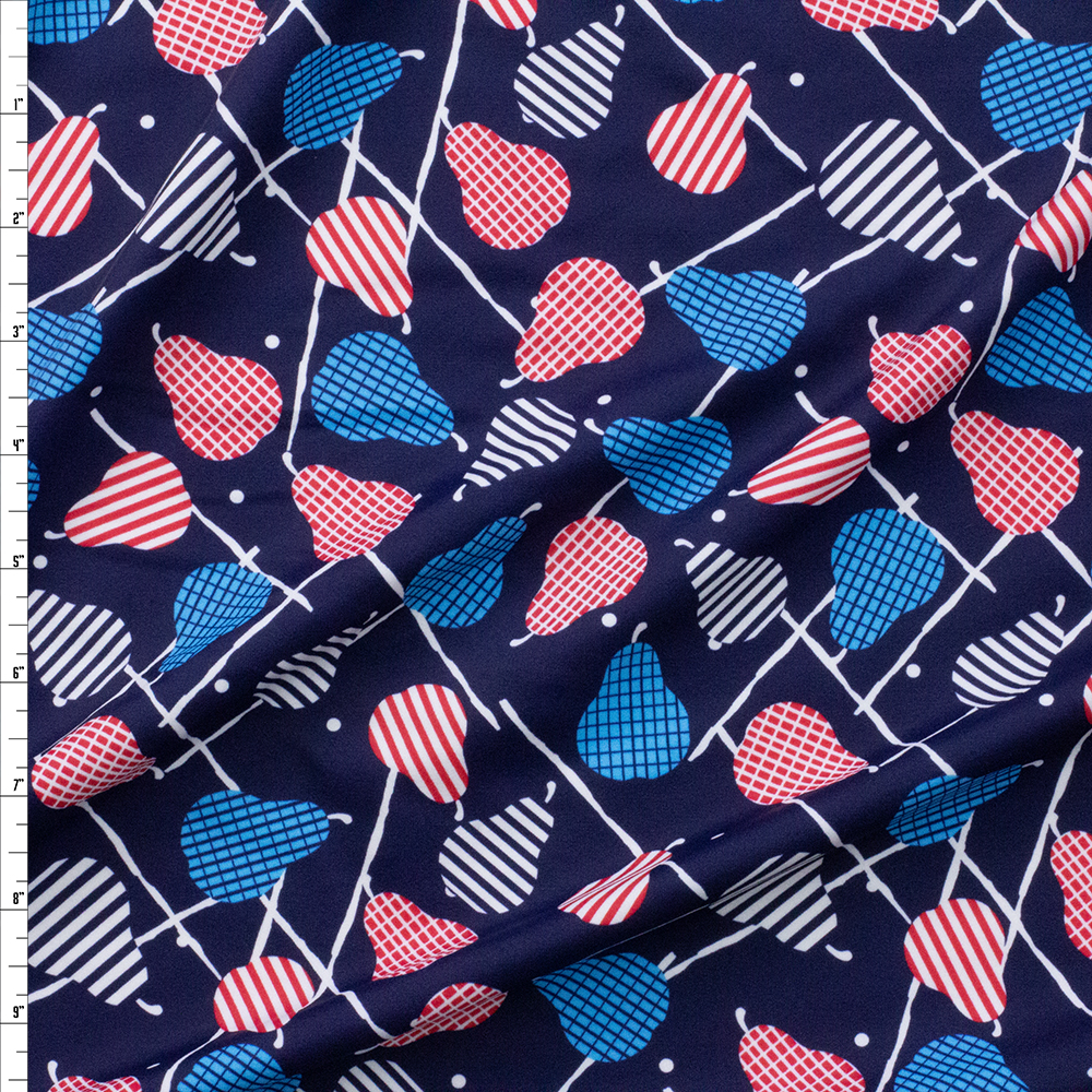 Apearicana Nylon/Spandex Swim Knit Fabric By The Yard