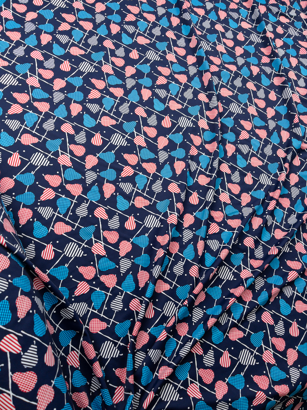 Apearicana Nylon/Spandex Swim Knit Fabric By The Yard - Wide shot