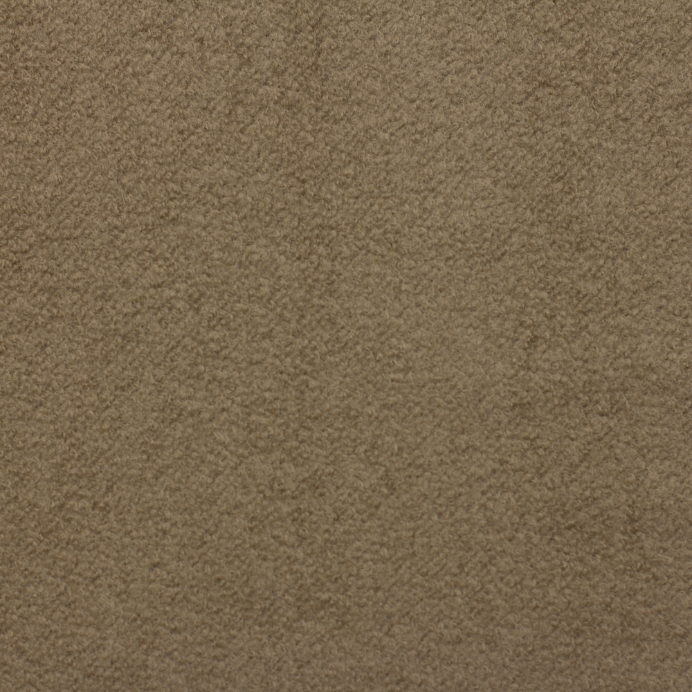 Taupe Mercury Boiled Wool Fabric By The Yard - Wide shot
