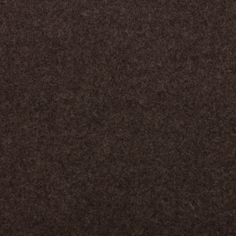 Brown and Tan Reversible Double Weave Wool Coating Fabric By The Yard - Wide shot