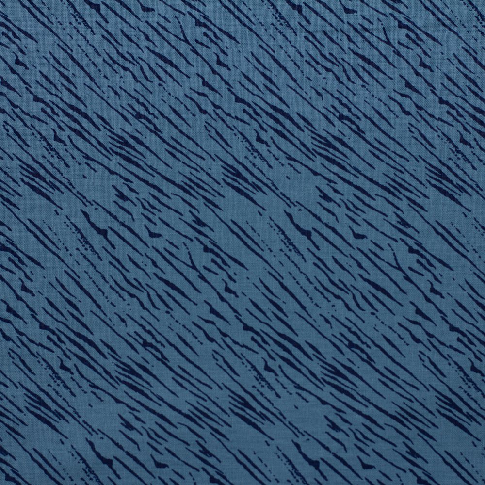 Teal Tiger Look Linen/Cotton from Robert Kaufman Fabric By The Yard - Wide shot