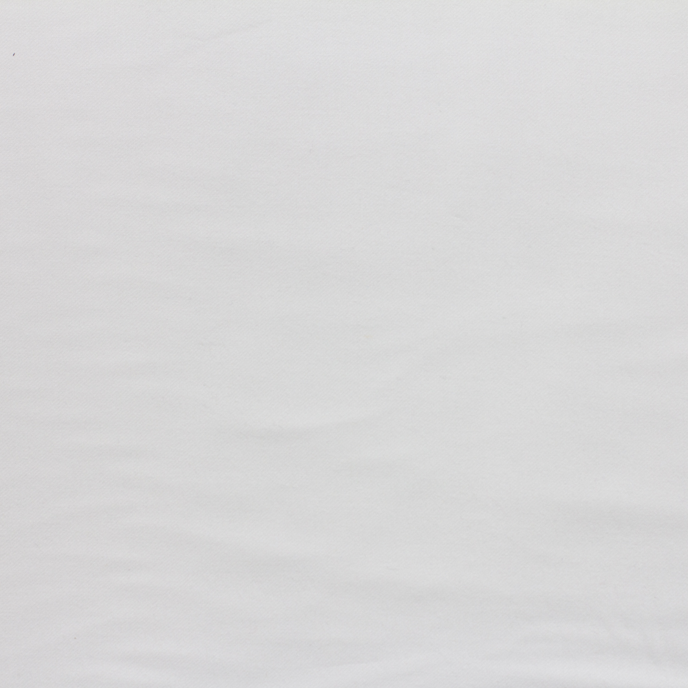 White Ultra Fine Cashmere Cotton Flannel Fabric By The Yard - Wide shot