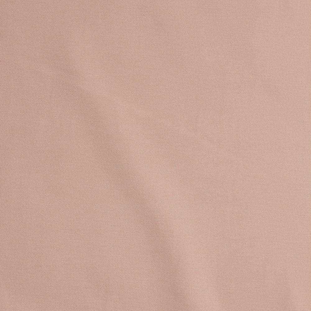 Light Peach Ponte De Roma Fabric By The Yard - Wide shot