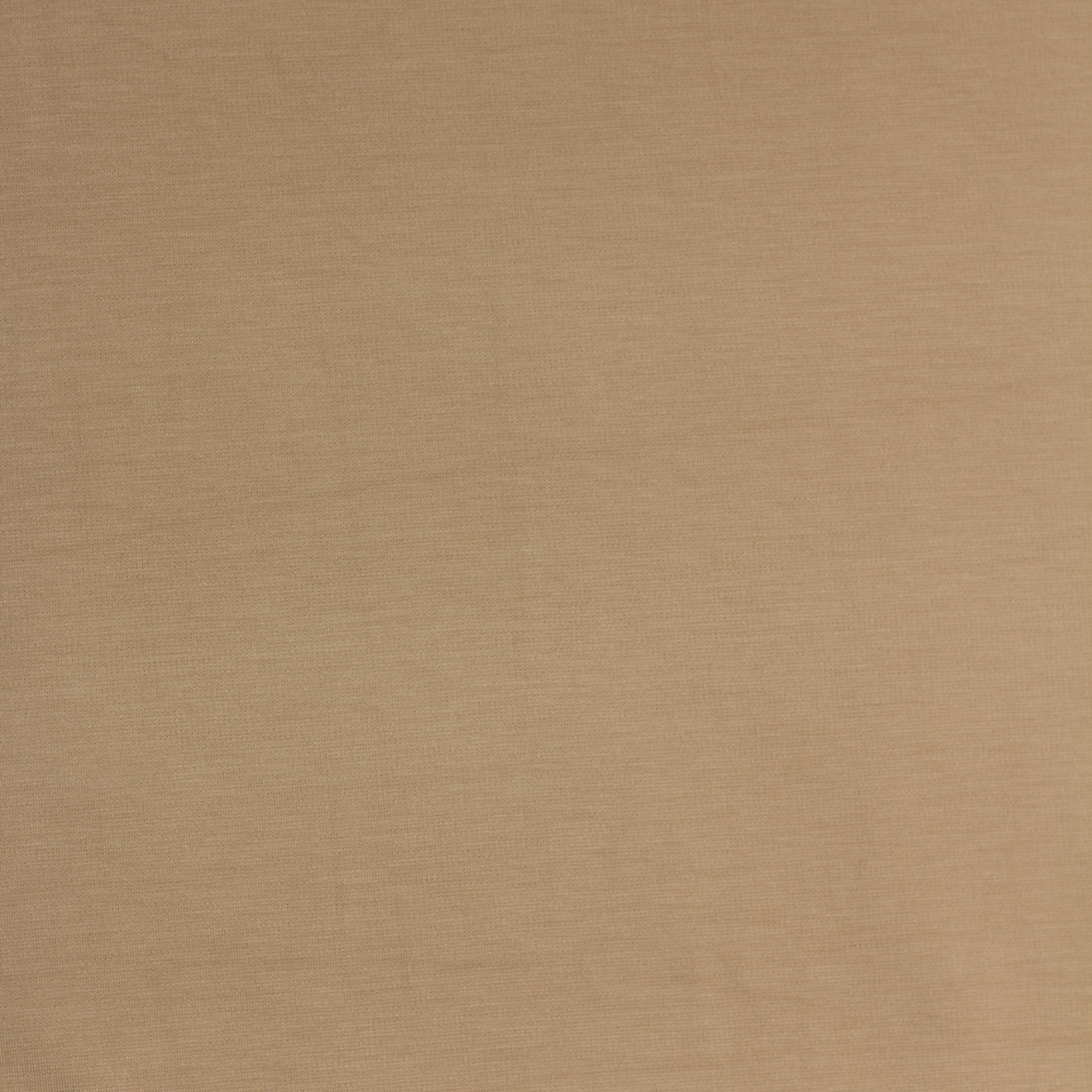 Warm Tan Ponte De Roma Fabric By The Yard - Wide shot