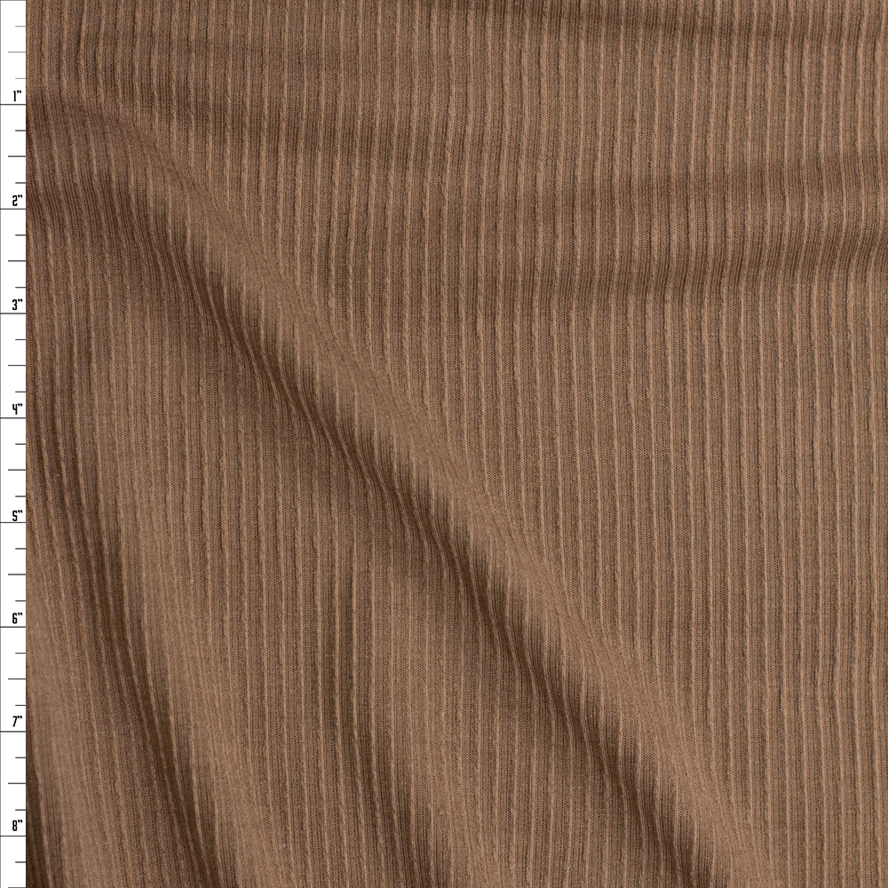 Sand Brushed Rib Knit #26088 Fabric By The Yard