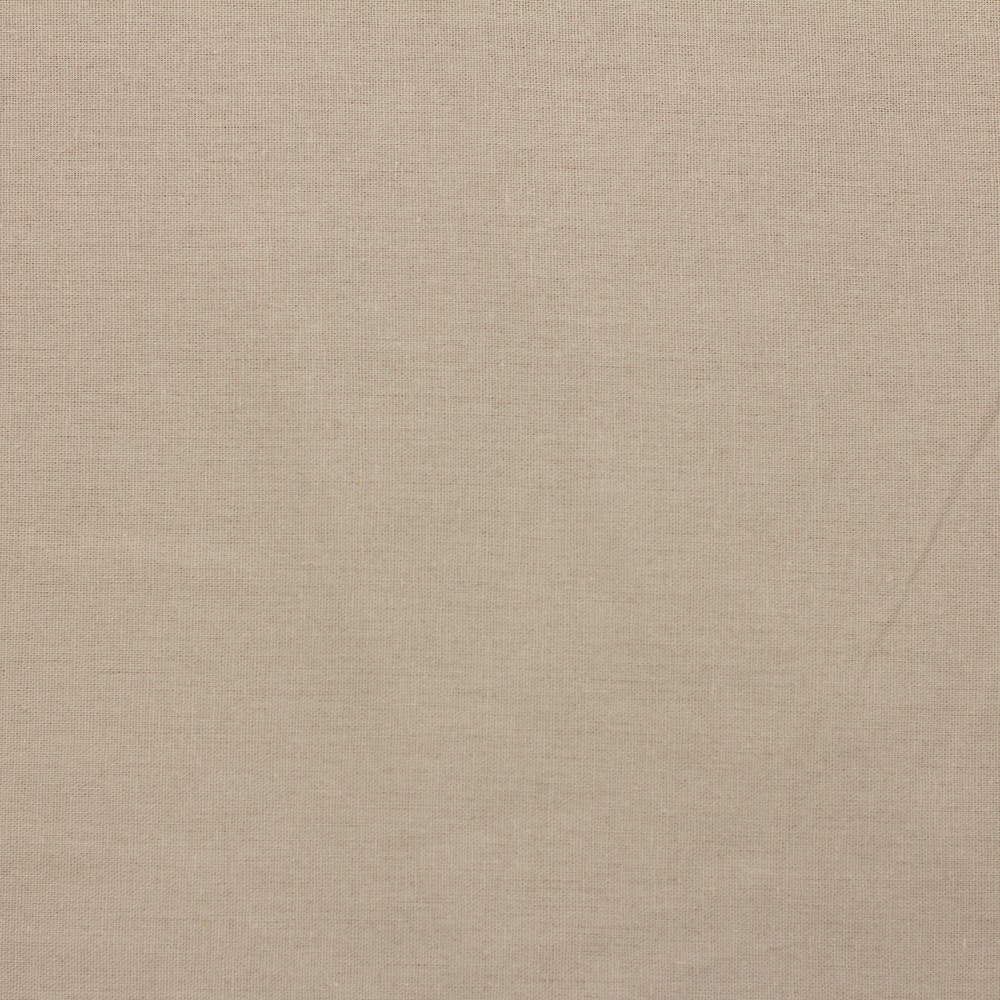 Tan Rayon/Linen Fabric By The Yard - Wide shot