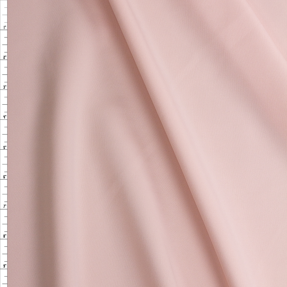 Blush Scuba Knit #26236 Fabric By The Yard