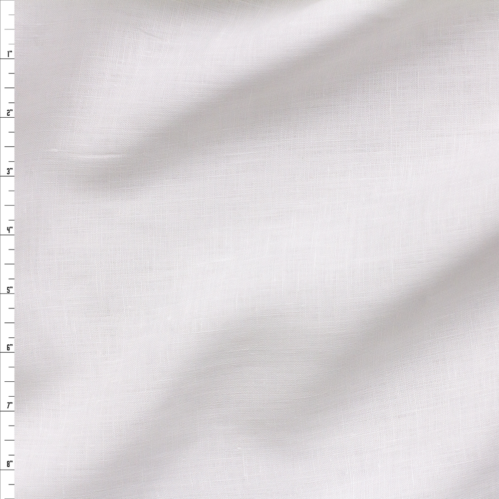 Warm White Linen #26333 Fabric By The Yard