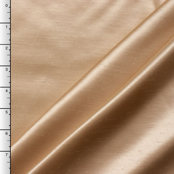 Honey Shantung Satin