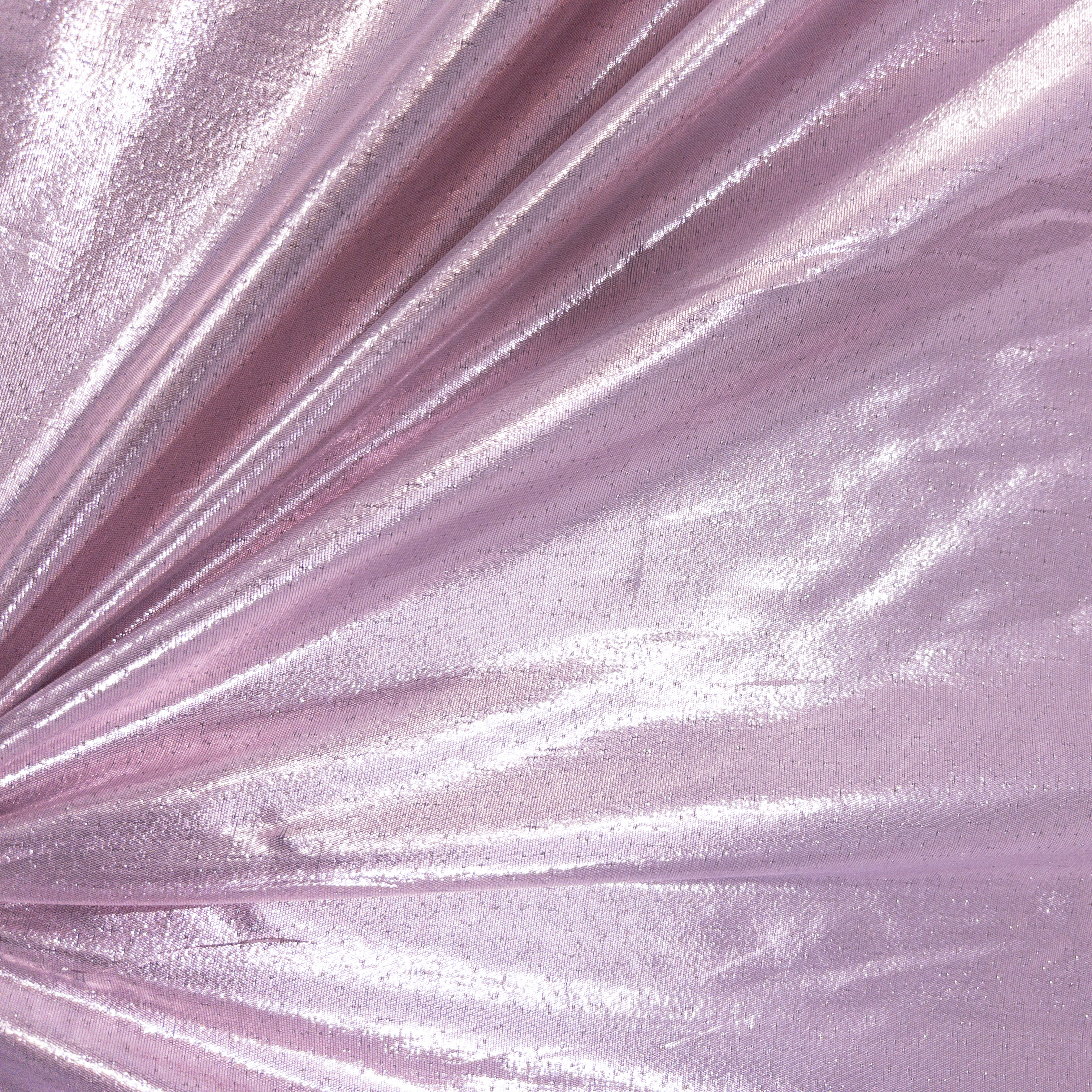 百瀬寿 Square lamé — P and B by llic Y Cali Fabrics | Light Pink Tissue Lame