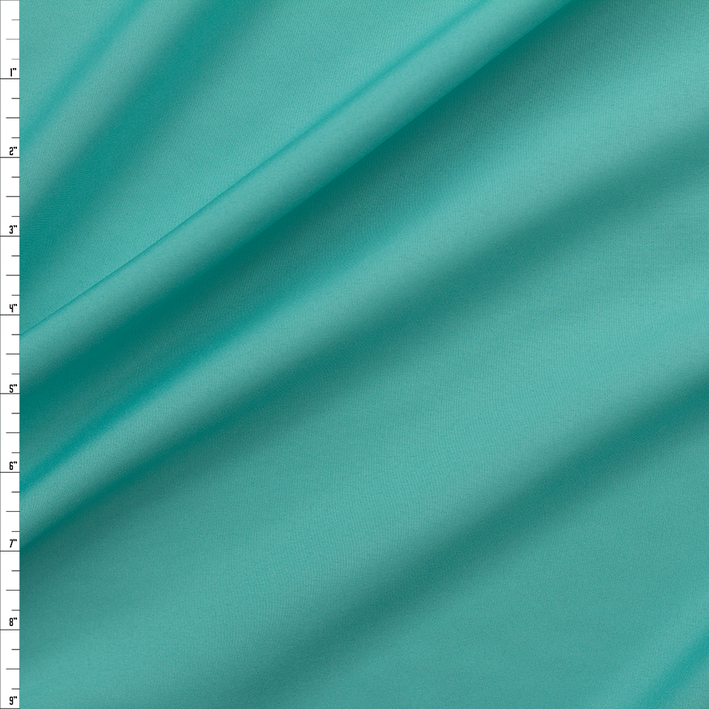 Seafoam Polyester Pongee Fabric By The Yard