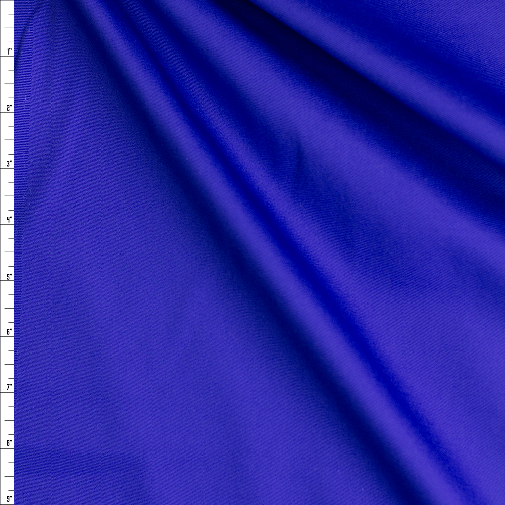 Royal Blue Fine Cotton Twill #26850 Fabric By The Yard
