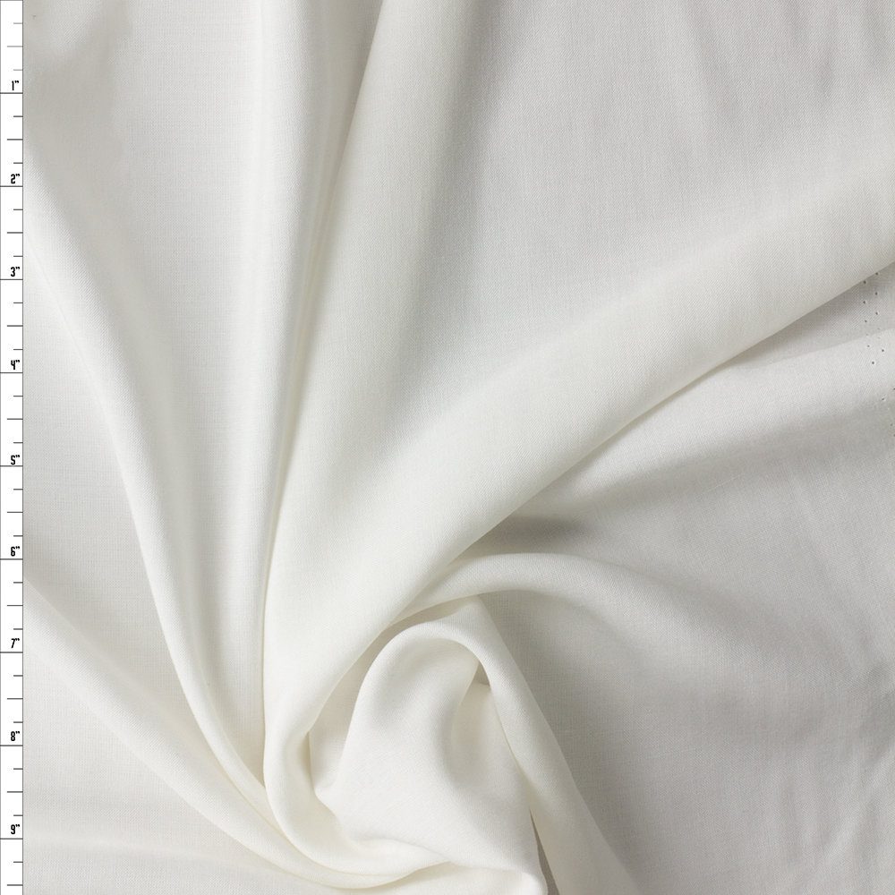 Ivory Rayon Challis