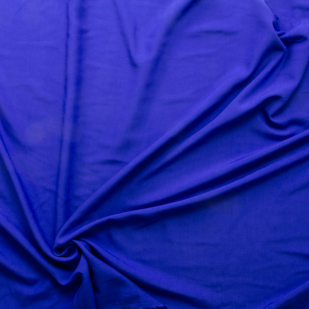 Royal Blue Rayon Challis
