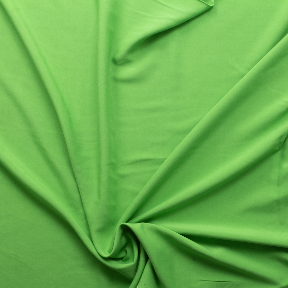 Lime Green Rayon Challis