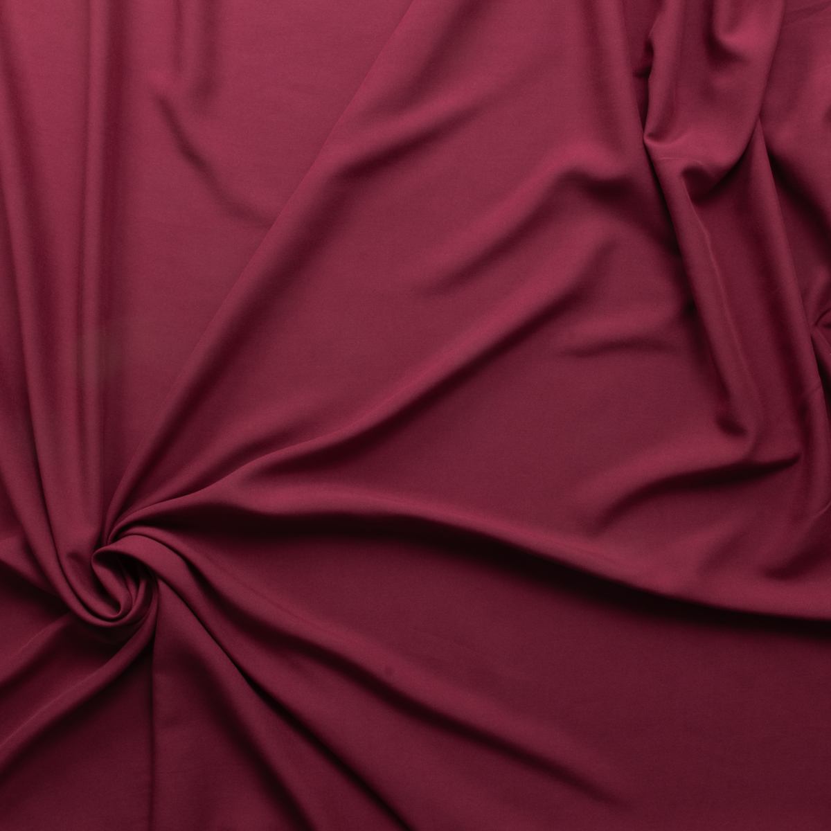 Burgundy Rayon Challis