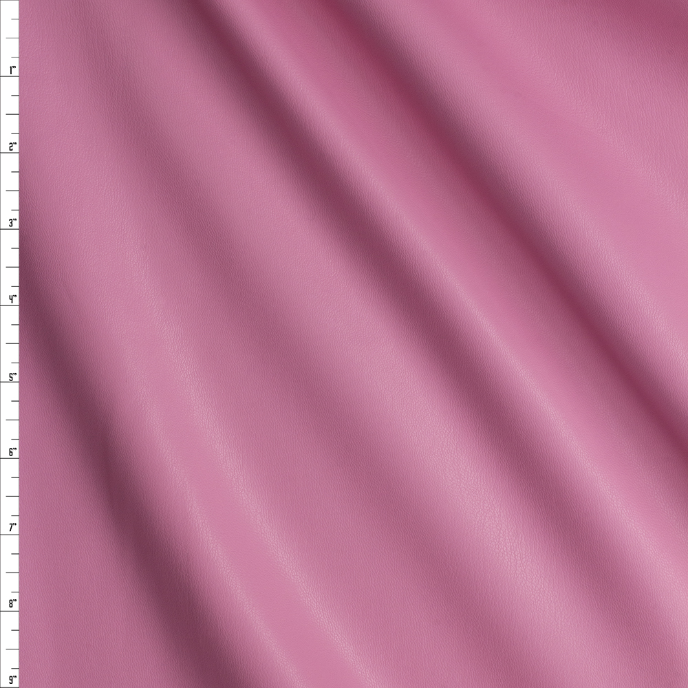 Pink Stretch Soft Back Pleather #27006 Fabric By The Yard