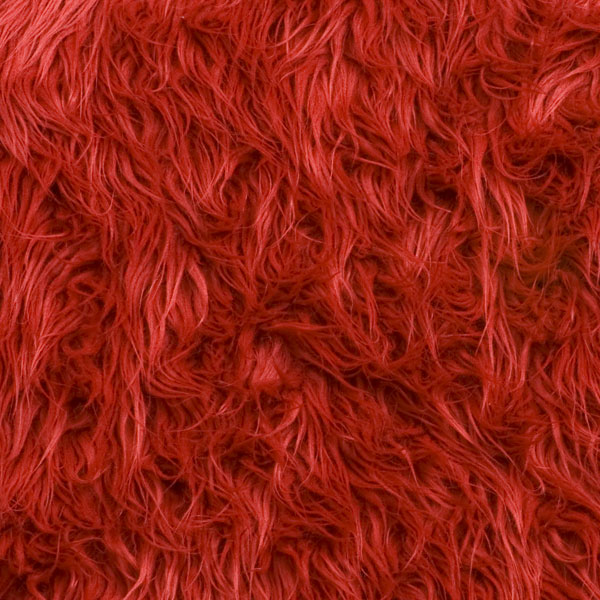 Red Mongolian Faux Fur